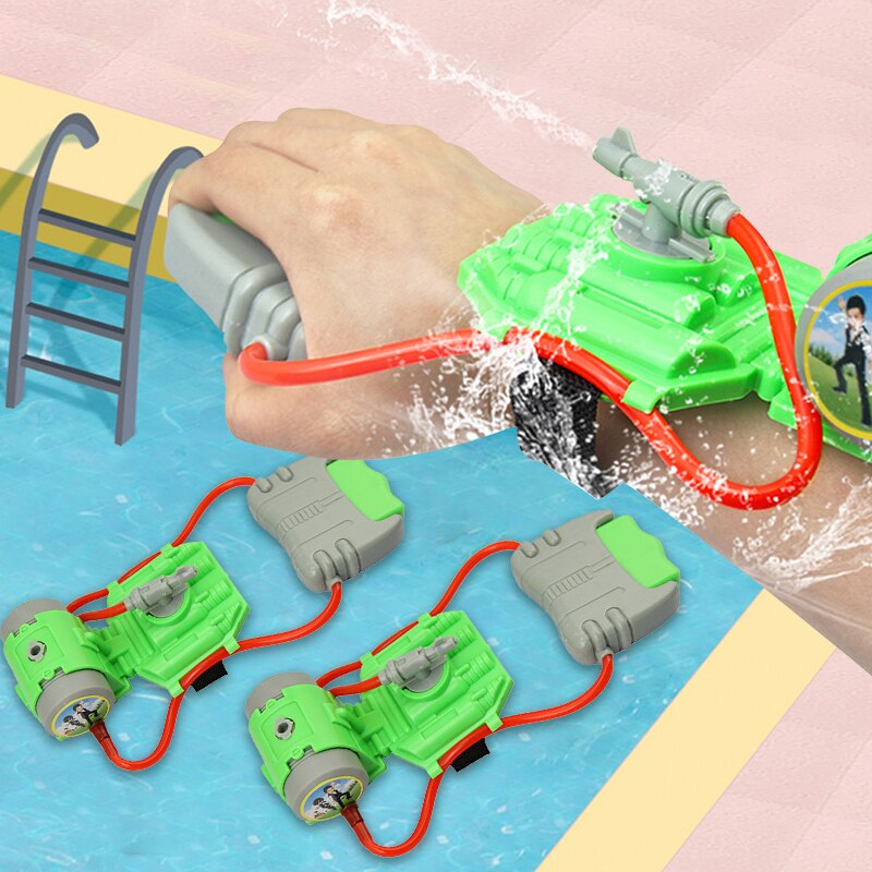 Long-Range Wrist Squirt Gun for Children - Beach and Pool Fun with Handheld Pressure Sprayer