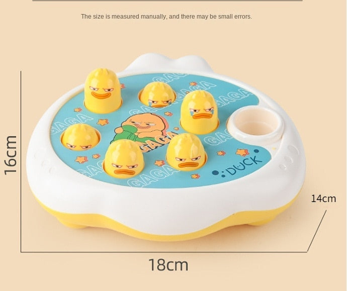 Montessori Cartoon Whac-A-Mole: Educational Baby and Toddler Toy with Animal Theme – Perfect Birthday Gift for Interactive Parent-Child Fun