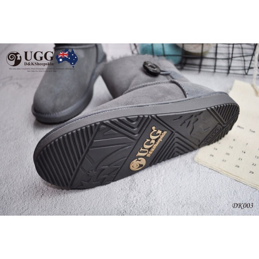 UGG Women's Classic Mini Button Boots(WATER RESISTANT)DK003