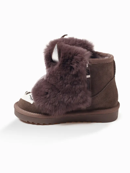 Ugg Kids Zip Fox Boots OB296
