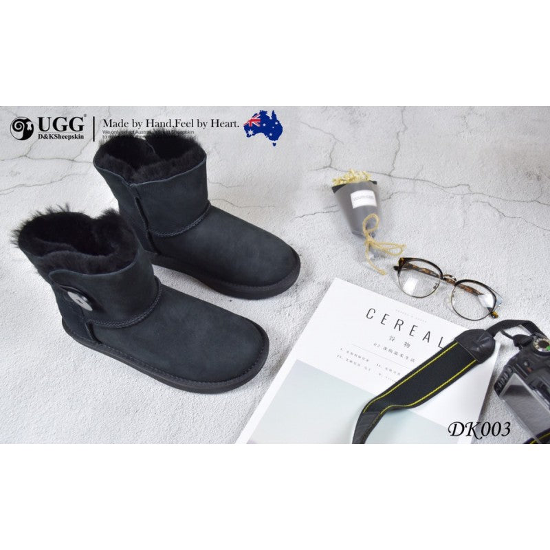 UGG Women's Classic Mini Button Boots(WATER RESISTANT)DK003