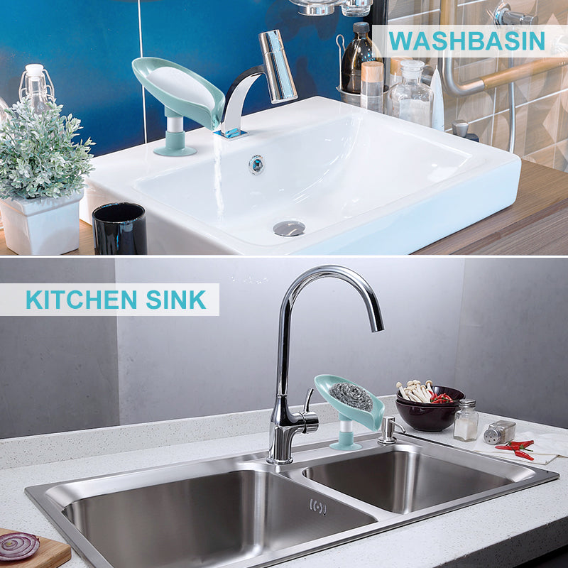 Soap Holder X 2 Plastic Sponge Tray For Bathroom accessories