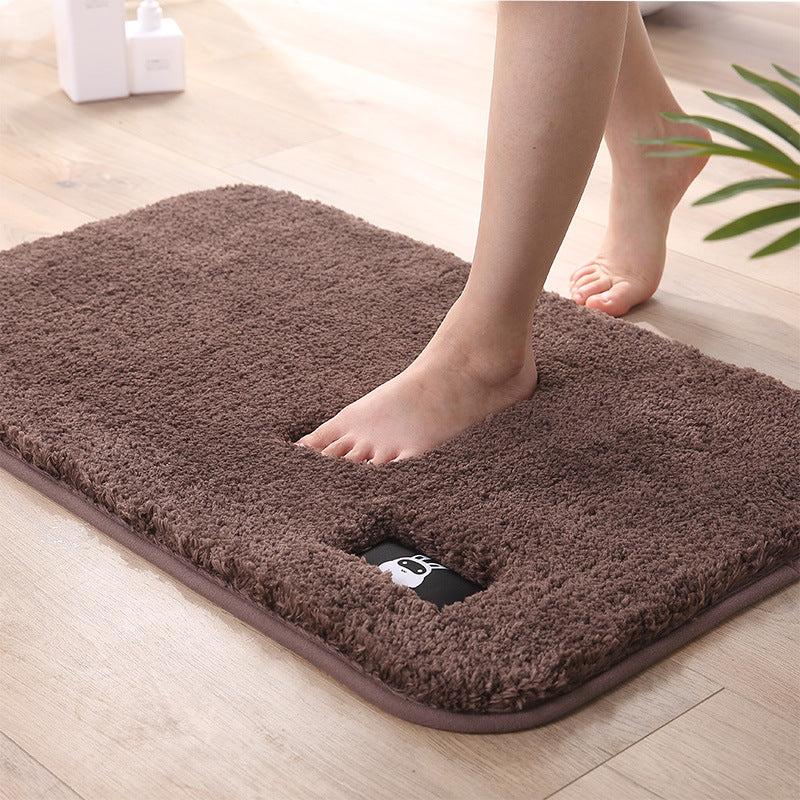 High-hair bathroom Mat bathroom floor mat non-slip foot pad bath rug bathroom mat kitchen mat