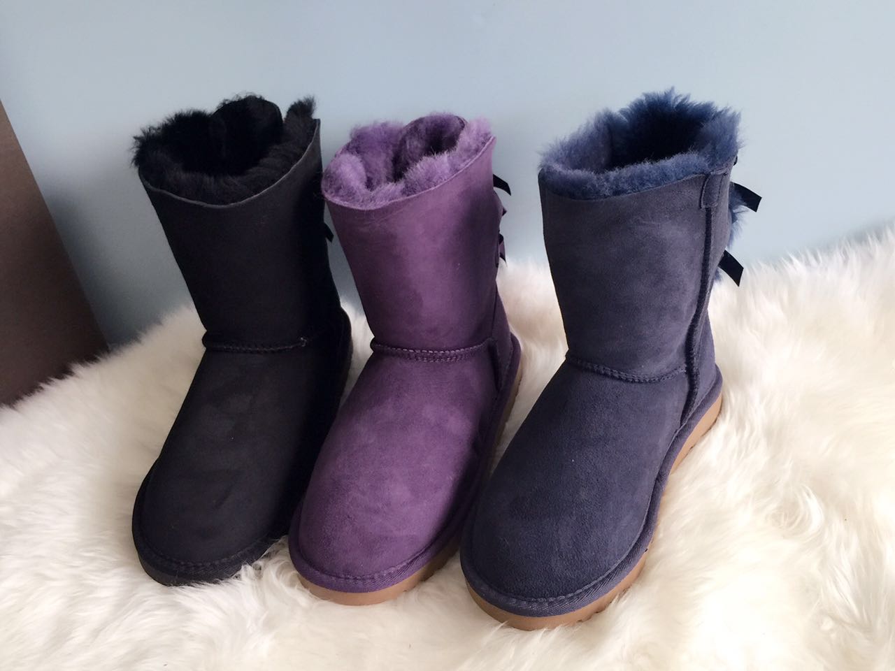 UGG Women's Classic Bailey Bow Boots OB083