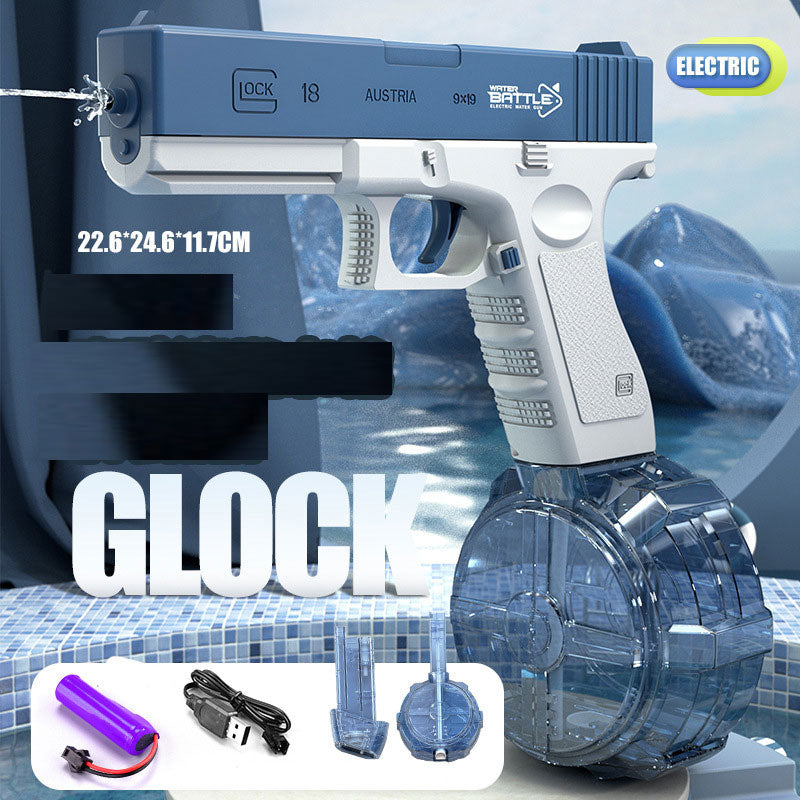 Automatic Electric Water Gun Glock Pistol – Ultimate Summer Fun for Kids and Adults
