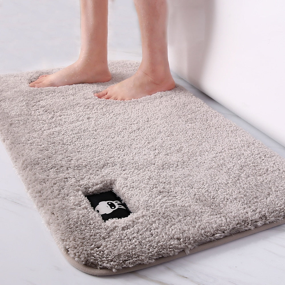 High-hair bathroom Mat bathroom floor mat non-slip foot pad bath rug bathroom mat kitchen mat