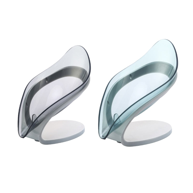 Leaf Shape Soap Holder for Bathroom Sponge Drain Rack Kitchen and Bathroom Supplies