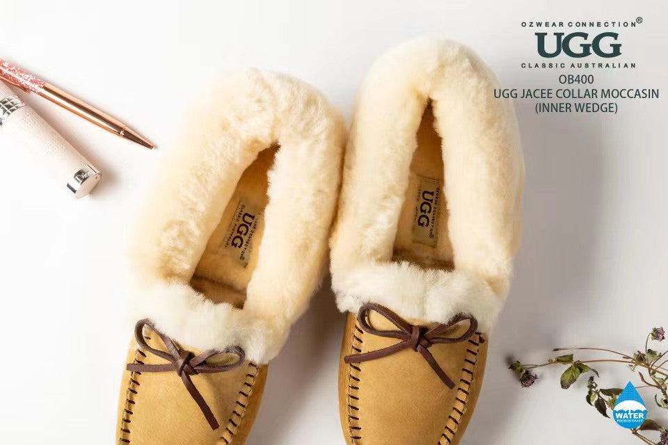 UGG Jacee Collar Moccasin (INNER WEDGE) OB400